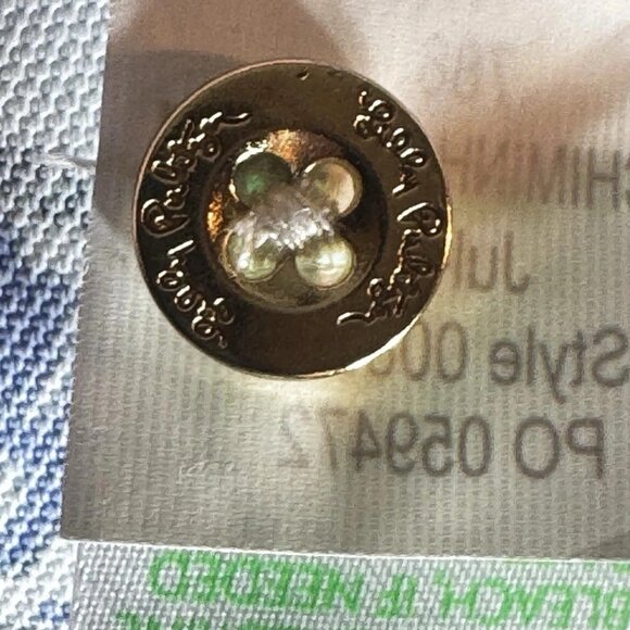 Lilly Pulitzer Chillylilly Marlena Upf 50+ Button Down Top Size XS NWT $178 - Picture 8 of 9